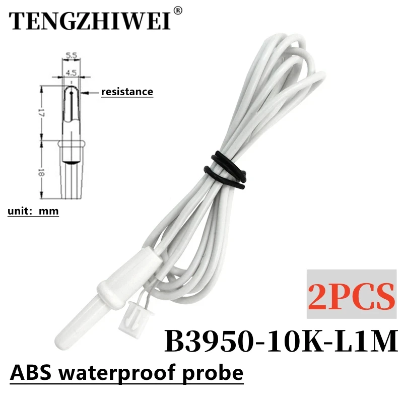 Водонепроницаемый датчик температуры B3950 щуп с отрицательной температурой в