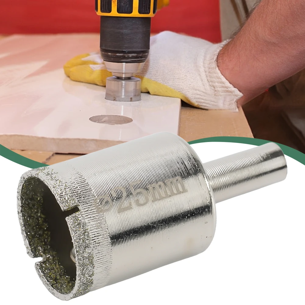 

1Pcs Glass Hole Saw Diamond Hole Opener Power Tools Accessories For Making Clean And Accurate Hole On Glass Tile Granite Marble
