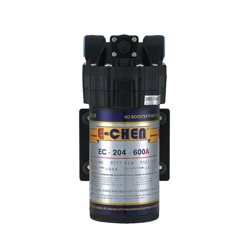 

E-CHEN brand 600G ro стабилизированное давление мембранный бустерный насос series для очистителя воды