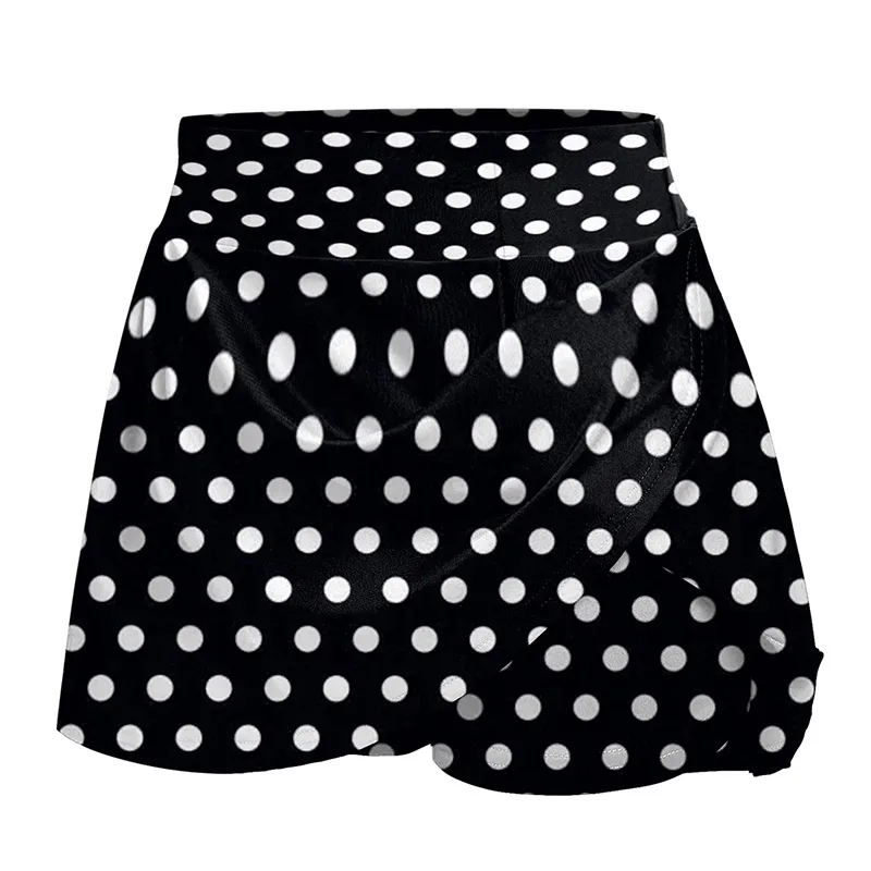 Women Sports Short Skirt Summer Polka Dots Yoga Shorts 5XL Breathable Casual Fitness Skirts Tennis Running Outdoor Jogger Shorts