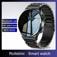 rollstimi new bluetooth call smart watch for men fitness tracker digital smart sport watch electronics waterproof smartwatch