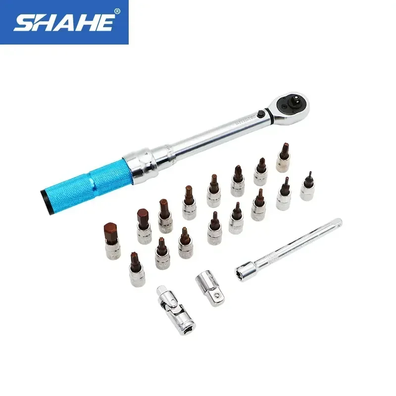 Набор ключей с трещоткой универсальный гаечный ключ 1/4 дюйма 5-25 Нм набор