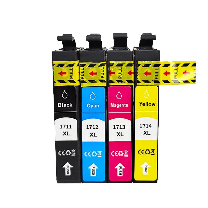 

Совместимый чернильный картридж T1711, T1712, T1713, T1714 для Epson