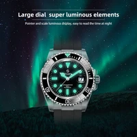 mens diving watch fashion watch sports watch mechanical watch imported automatic mechanical movement