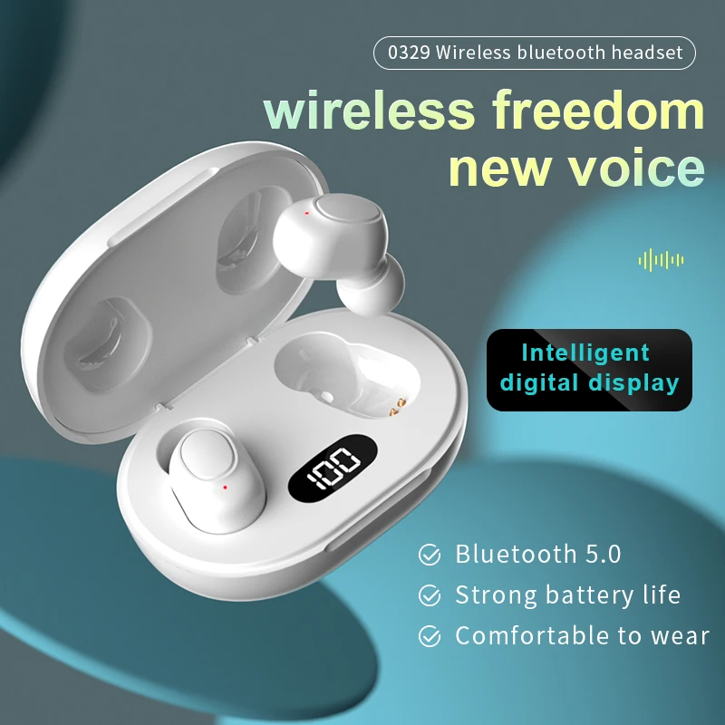 Беспроводные Bluetooth-наушники с двойным вкладышем