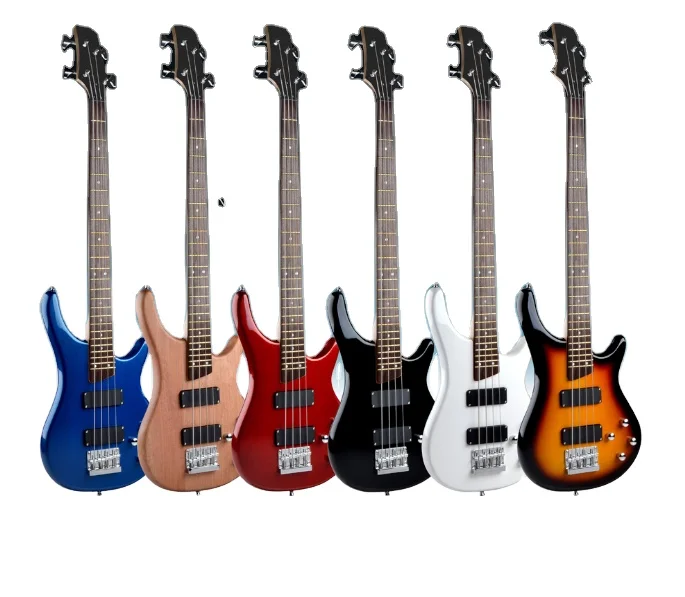 

Bass guitar high quality 4 ,5 strings basswood electric bass guitar