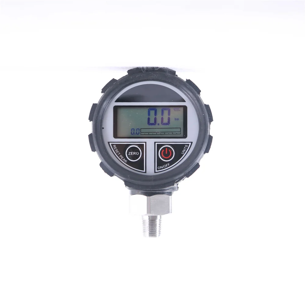 

Pressure Measuring Instrument Bottom Connection Pressure Differential Digital Pressure Gauge For Sanitary Industry