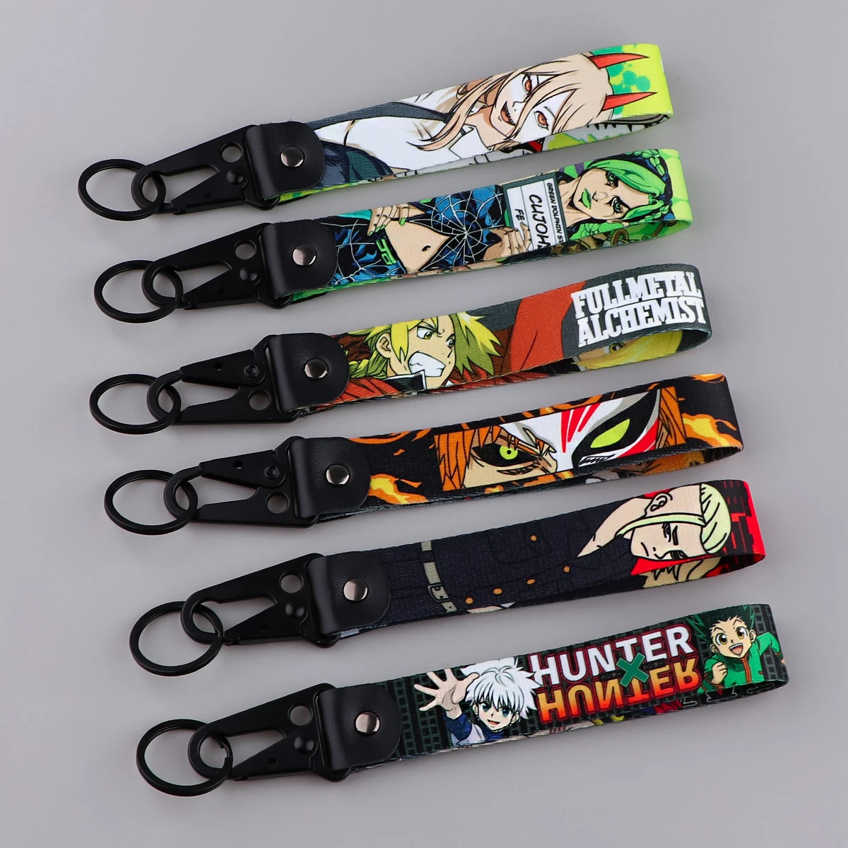 

Original Chainsaw Man Novel Car Keychain Anime Keys Holder Accessories Keychains for Men Keyring Fashion Jewelry Gift