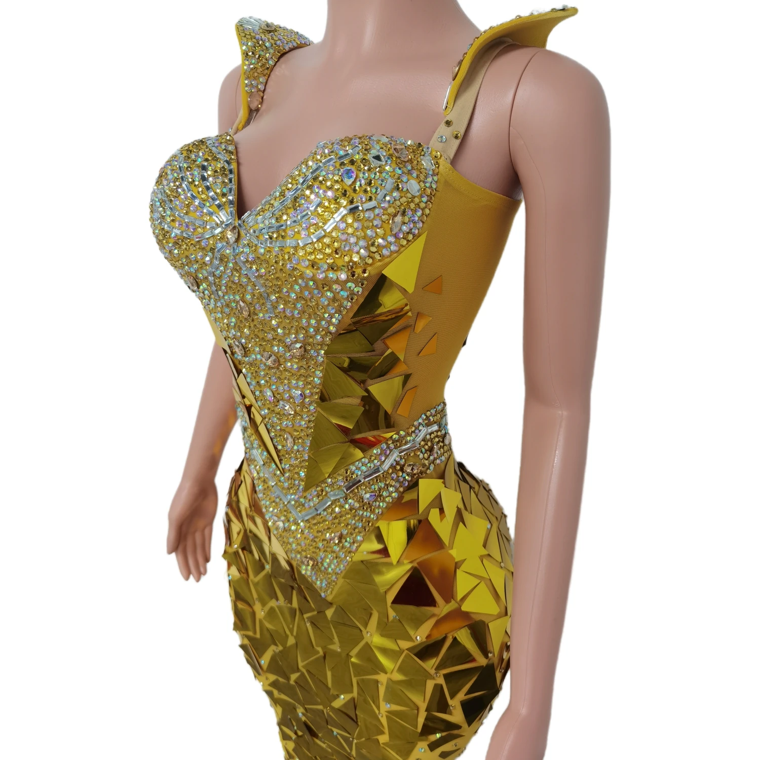 Популярная женская одежда Соблазнительные вечерние платья макси с блестками