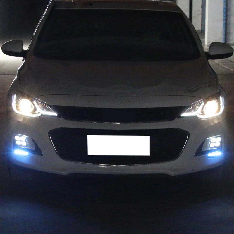 Дневные ходовые огни для Chevrolet Cavalier 2015-2017 DRL с указателями поворота светодиодный