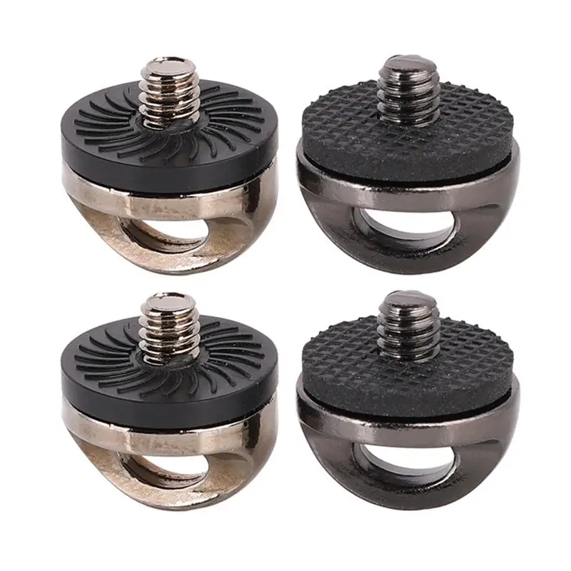 

4pcs Camera 1/4 Inch Thread Screw Shoulder Strap Mounting Screw Camera Supply