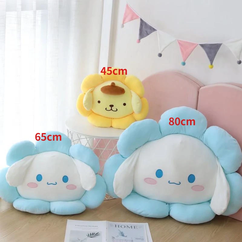 Продажа Мультяшная плюшевая кукла Sanrio Cinnamoroll Melody Sun Flower Kawaii мягкая подушка диван ковер подушка для девочки подарок для гостиной Продажа Мультяшная плюшевая кукла Sanrio Cinnamoroll Melody Sun Flower Kawaii мягкая подушка диван ковер подушка для девочки подарок для гостиной