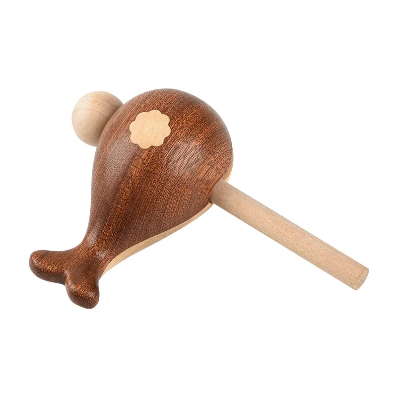 Ручная деревянная рыба-кит для офиса игрушка снятия стресса милая рыба-Кит