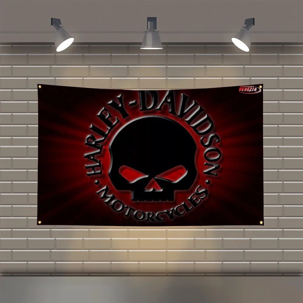 Флаг для мотоцикла H-Harley- DavidsonS, декоративные флаги и баннеры ...