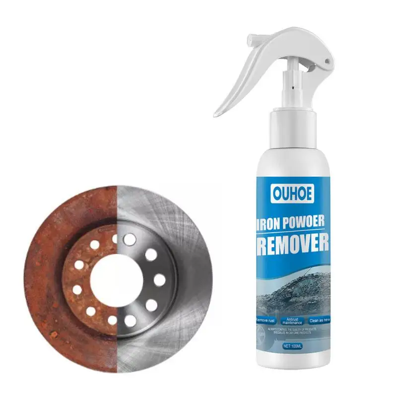 

Car Rust Removal Spray Rust Inhibitor Spray Car Maintenance Cleaning Derusting Spray For Car Detailing Multifunctional Car Rust