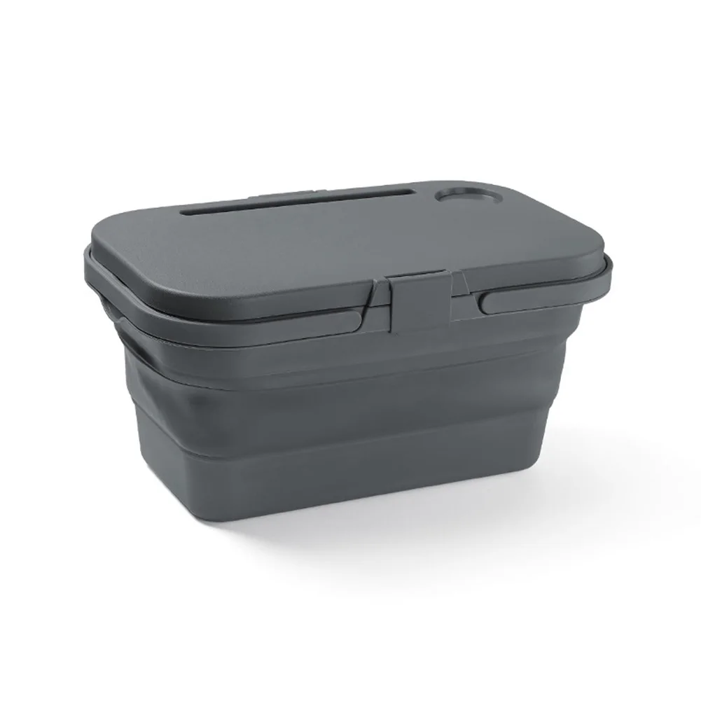 

1pc 50L Large Capacity Storge Box Water Bag Folding Storage Case Holder W/ Lid Table For Camping Travel BBQ Picnic Outdoor Tool