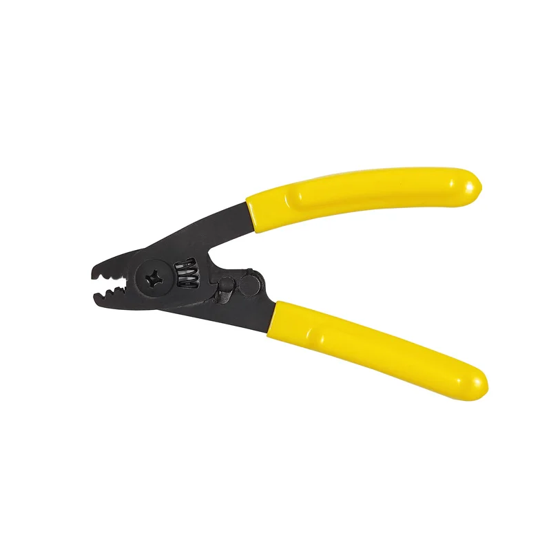 HY-27 3 Holes Drop Cable Stripper FTTH Tools Professional Fiber Optic Tool Stripper Multi-function Peeling Pliers