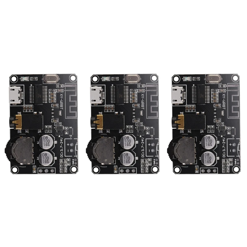 

JABS 3X Bluetooth Audio Receiver Board Bluetooth 5.0 Mp3 Lossless Decoder Board Wireless Stereo Music Module