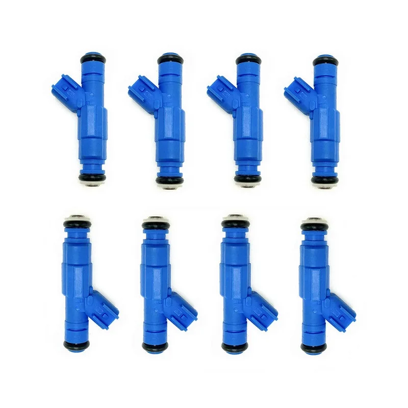 

8pcs Injector 0280156048 For Ford Crown Vic Town Marquis 4.6L Injector Blue