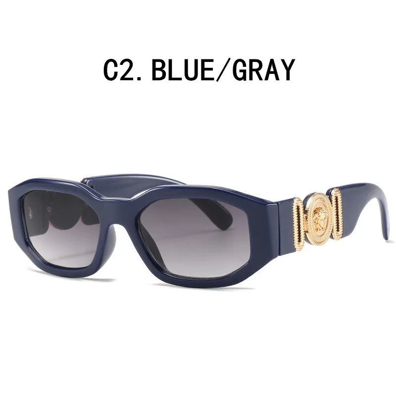 New Retro extravagant Cat eye Frame Sunglasses Brand Designer Fashion Female Ins Popular Colorful Square EyewearUV400 |