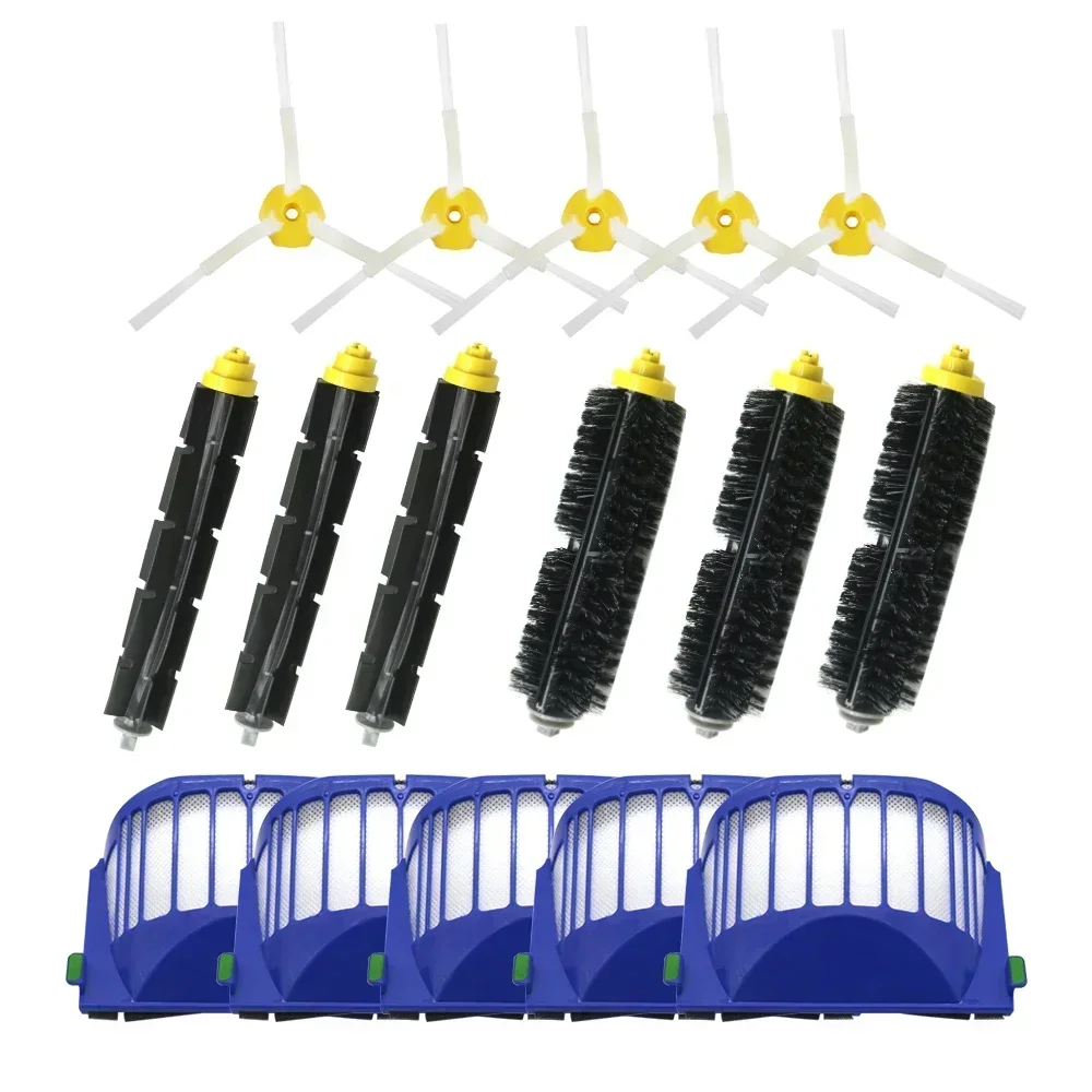 Основная щетка HEPA-фильтр для IROBOT ROOMBA 500 600 SERIES AEROVAC 528 536 551 552 564 580 595 620 630 650