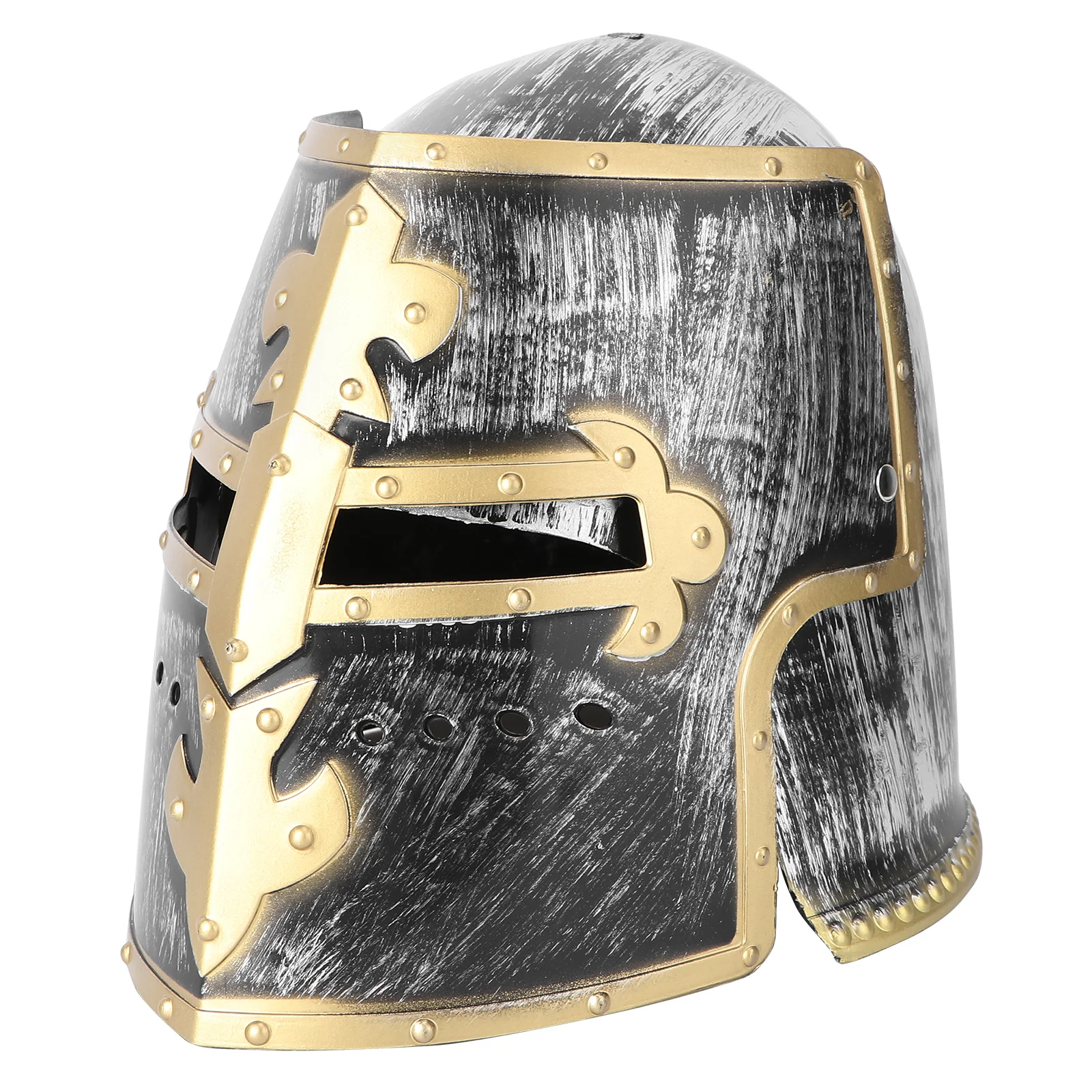 

Warrior Hat Costume Creative Ornament Bucket Decor Performance Headwear Buccaneers