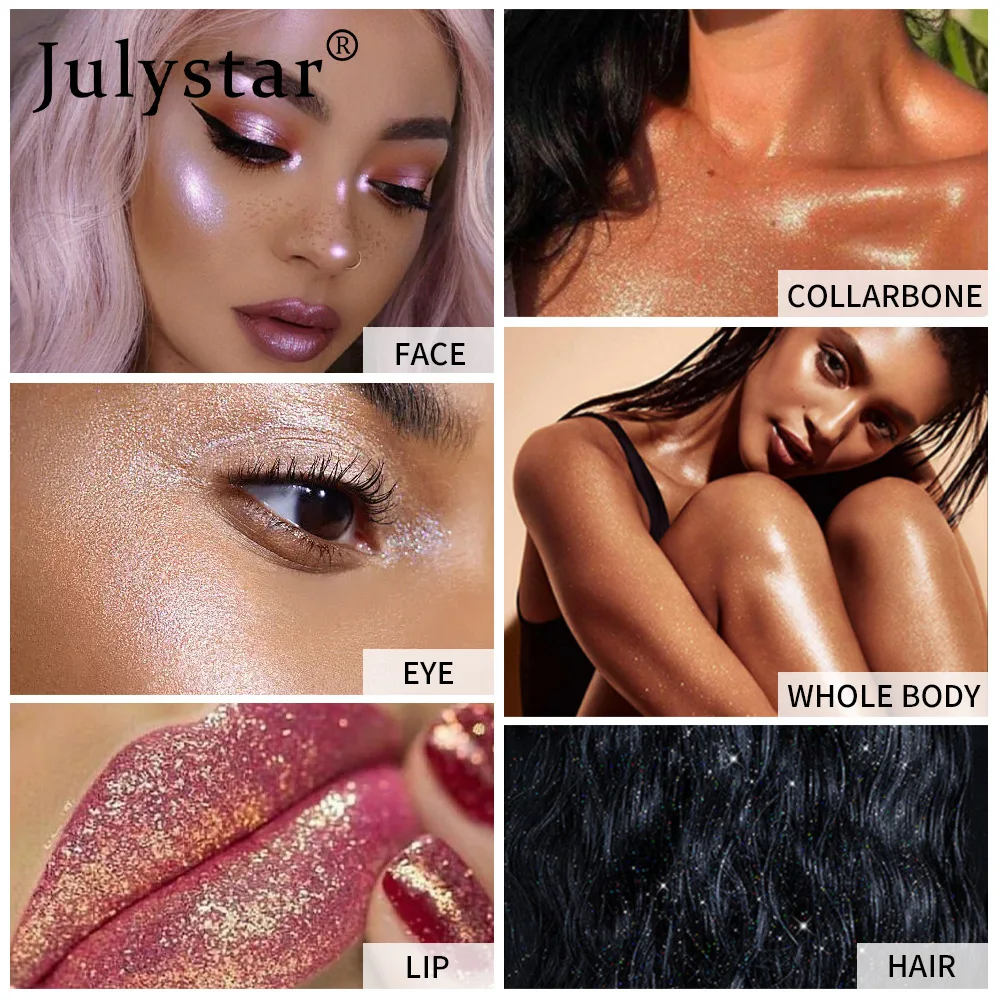 New White Moonlight Highlighter Powder Polvo De Hadas Glitter Powder Shimmer Contour Powder for Face Body Highlight Makeup 2 New White Moonlight Highlighter Powder Polvo De Hadas Glitter Powder Shimmer Contour Powder for Face Body Highlight Makeup 2