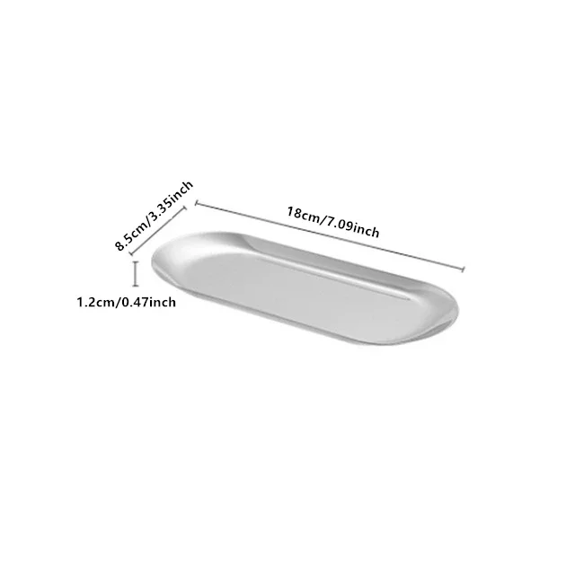 

Десертная тарелка из нержавеющей стали kitchya
