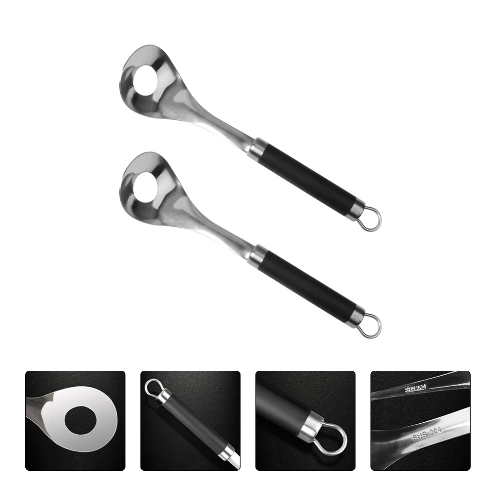 

Meatball Spoon Maker Meat Making Toolscoop Baller Steel Stainless Metal Scooper Shaper Fruit Rice Tong Tongs Gadget Stuffed Non