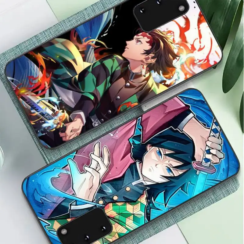 

Demon Slayer kimetsu no yaiba Phone Case for Samsung S10 21 20 9 8 plus lite S20 UlTRA 7edge