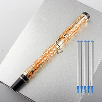 luxury jinhao metal ballpoint pens school business office signature roller pen writing ballpen student stationery supplies