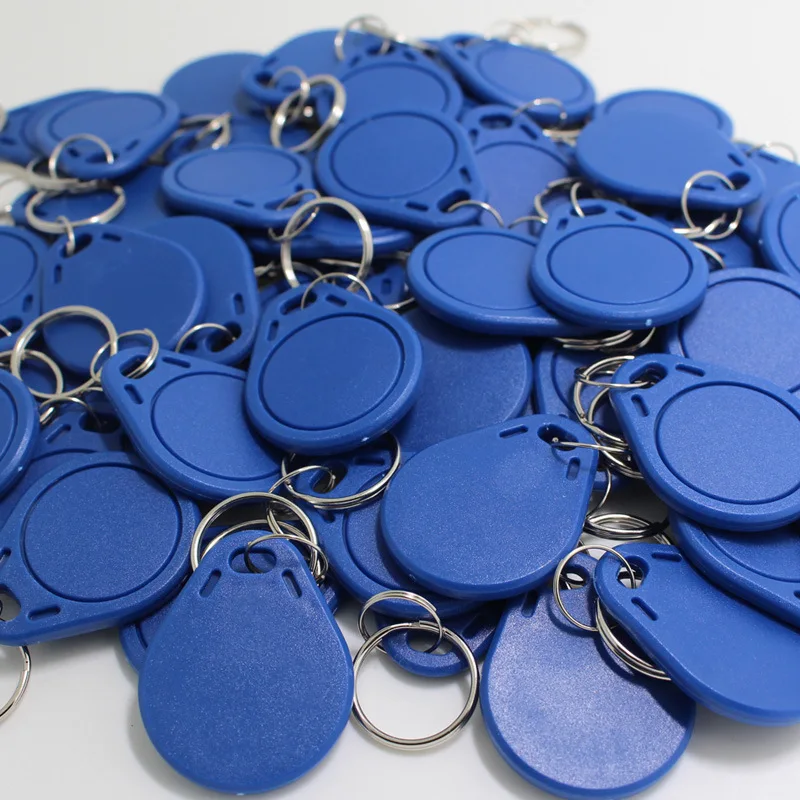 

100pcs UID Fob 13.56MHz Block 0 Sector Writable IC Card Clone Changeable Smart Keyfobs Key Tags Card 1K S50 RFID Access Control