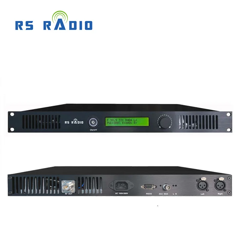 

RS 80W Broadcast Radio Transmitter Fm Radio Station