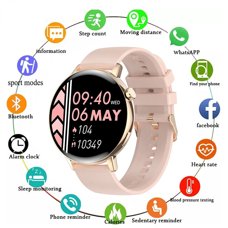 

I39H Smartwatch Bluetooth Call Sports Smartwatch Heart Rate Monitor Music Control IP67 Waterproof for 240*240 HD Screen