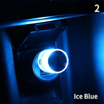 Led Car Ambient Light USB Cigarette Lighter Auto Interior Atmosphere Lights Emergency Lighting Holiday Party Decorative Lamp 4