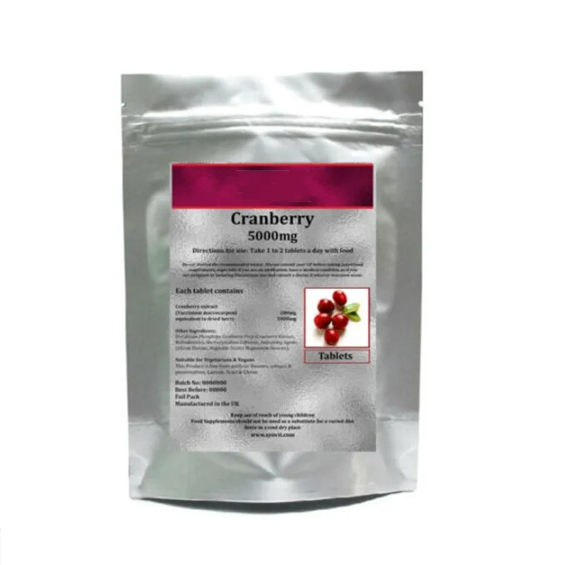 Cranberry 5000mg  Proanthocyanidins,Supports urinary tract health