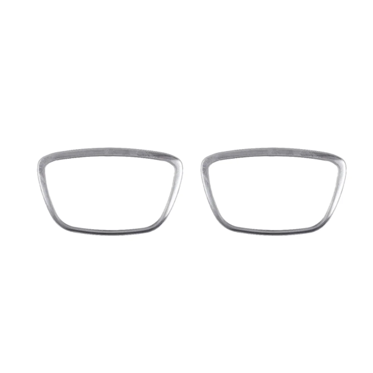 

2X Car Steering Wheel Chrome Sticker Trim Cover Cap Decoration for Audi A3/A4L/A5/A6L/A8L/Q5Q7