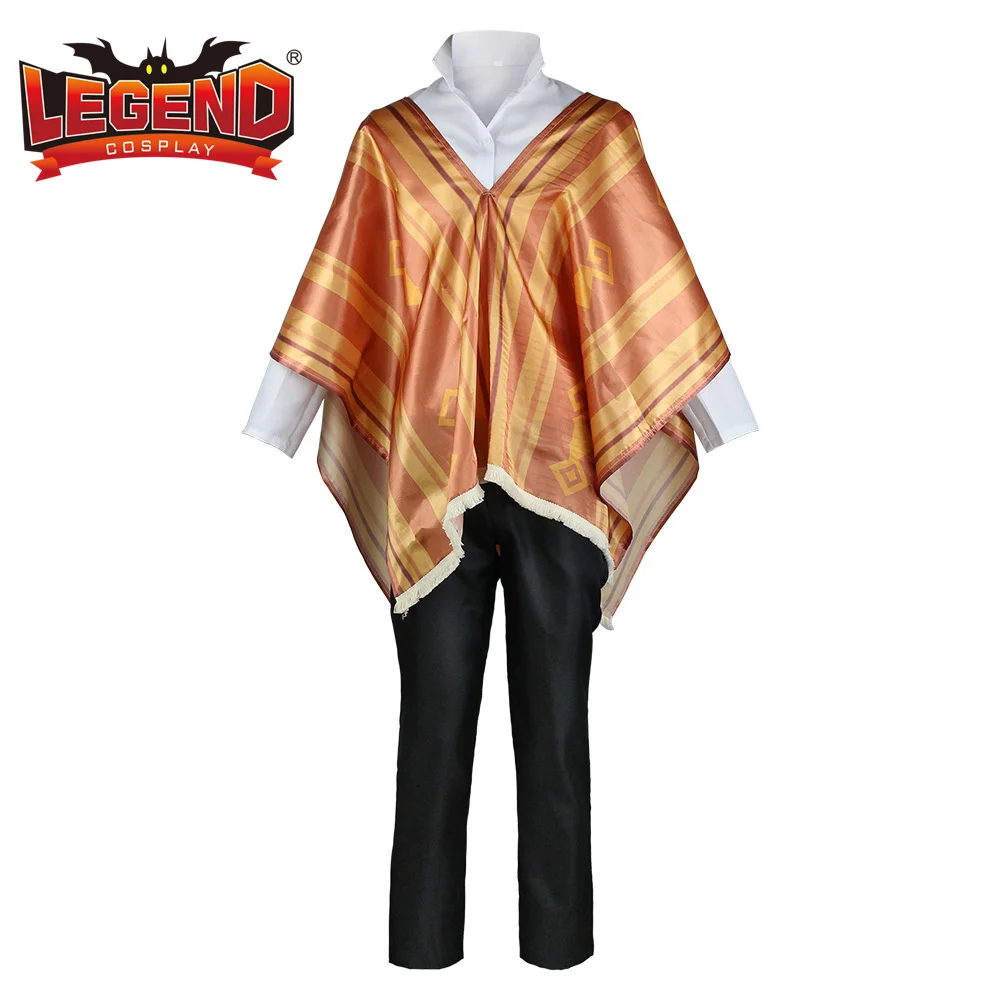

2022 Magic House Camilo Cosplay Costume Cloak Shirt Pants Camilo Cosplay Madrigal Costume Full Set Outfits for Kids and Adult