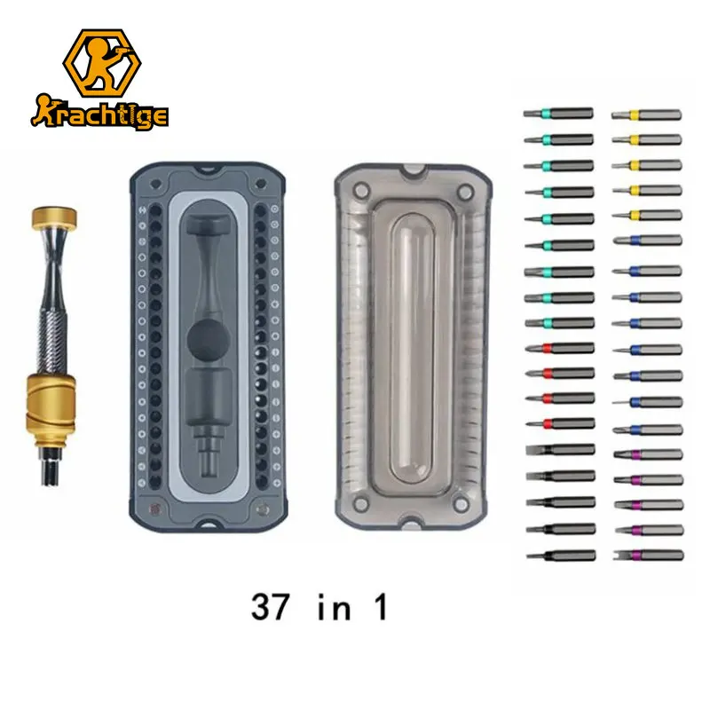 37 in 1 screwdriver tool set multifunctional repair glasses mobile phone computer disassembly tool