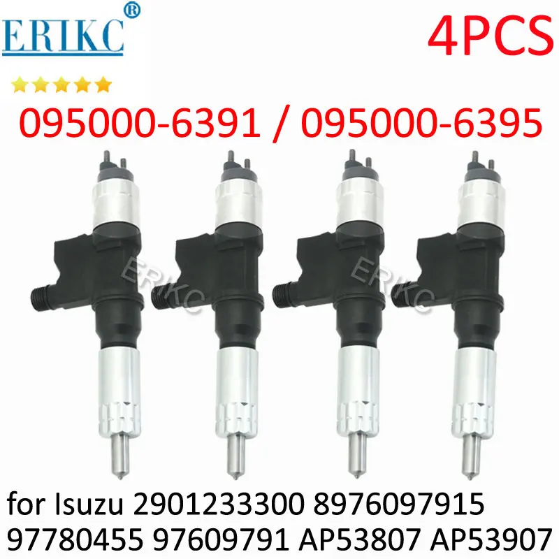 095000 -6395 Топливная форсунка Common Rail 8- 97609791 -5 -6390 Дизельная -6394 -0 для DENSO ISUZU