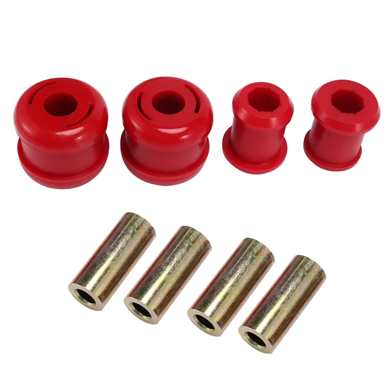 

For Civic 02-05/RSX 02-06 Polyurethane Front Lower Control Arm Bushing Kit Red
