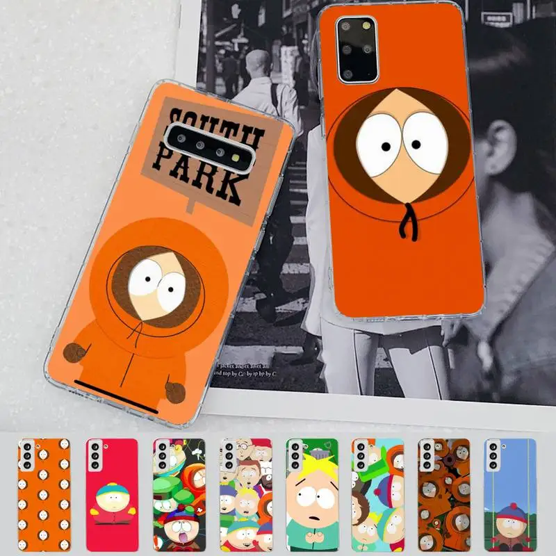 

kenny-south-park-Cartoon-Art-Print Phone Case for Samsung S21 A10 for Redmi Note 7 9 for Huawei P30Pro Honor 8X 10i cover