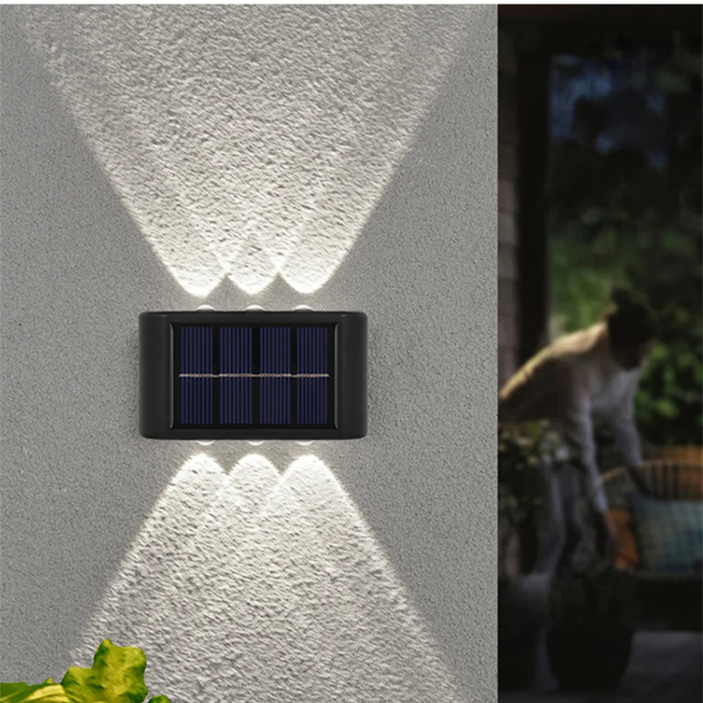 

Solar Wall Light Outdoor Waterproof Balcony Wall Lights for Courtyard Street Landscape Garden Decor Lamp Solar Outdoor Wall Lamp