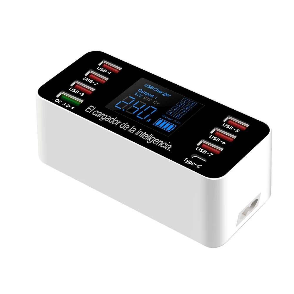 

Зарядная станция ASOMETECH, 40 Вт, 8 портов