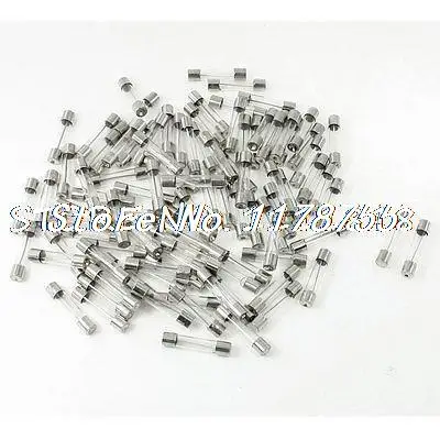 

100pcs 6 x 30mm Low Breaking Fast Blow Glass Tube Fuses 250V 30A