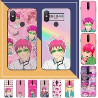 japan anime the disastrous life of saiki k phone case for redmi note 8 7 9 4 6 pro max t x 5a 3 10 lite pro