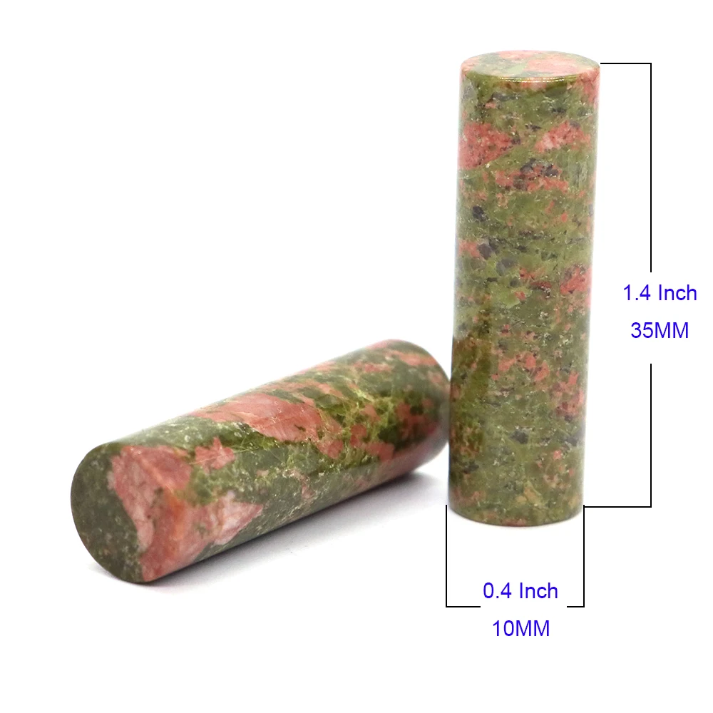 10x35 мм цилиндрическая палочка природная фотоэнергия полированные минеральные