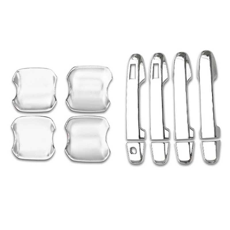 

Chrome Car Door Handle Cover for Subaru Forester 2019 2020 2021 Door Handle Bowl Cover Decorative Trim Accessories