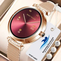 2022 new light luxury smart watch women heart rate health monitor sports fitness tracker ip68 waterproof swimming smartwatch