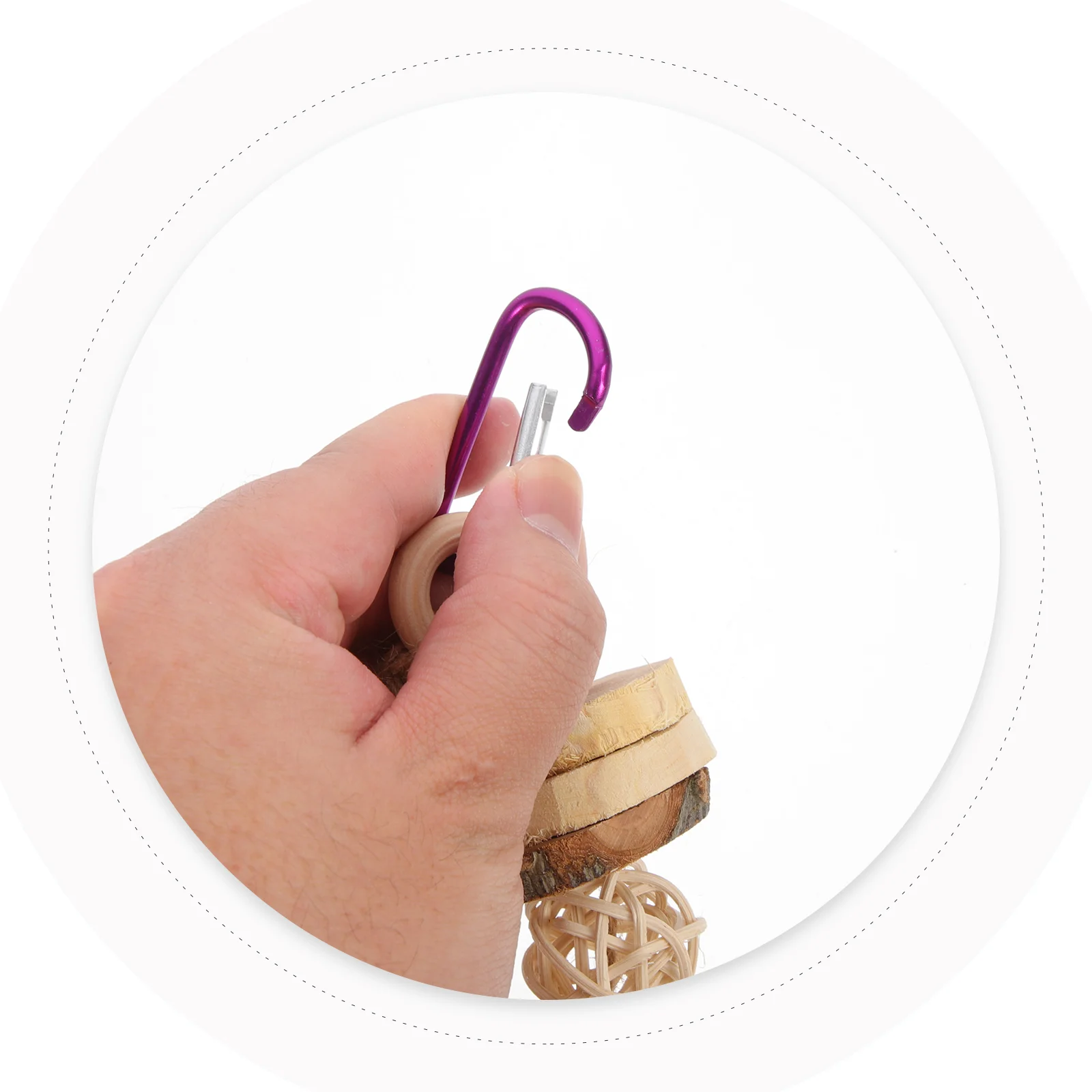 Деревянные подвесные веревки игрушки для хомяков морская свинка лакомства